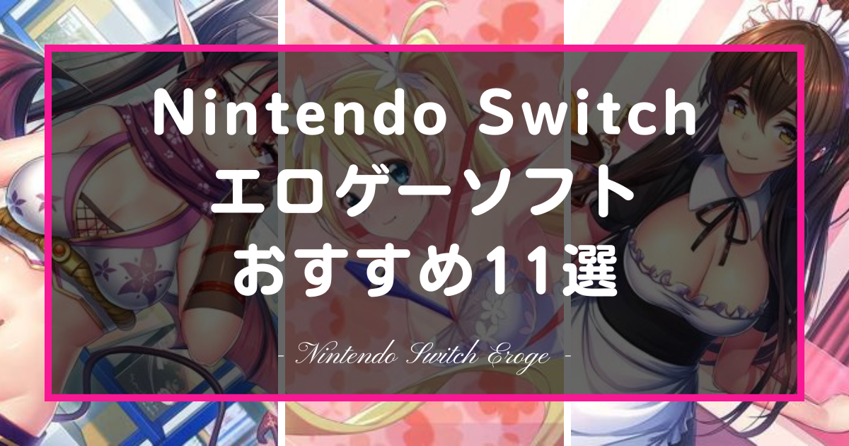 Nintendo Switchで遊べるエロいソフトおすすめ11選！エロゲーみたいに抜けるゲームは？